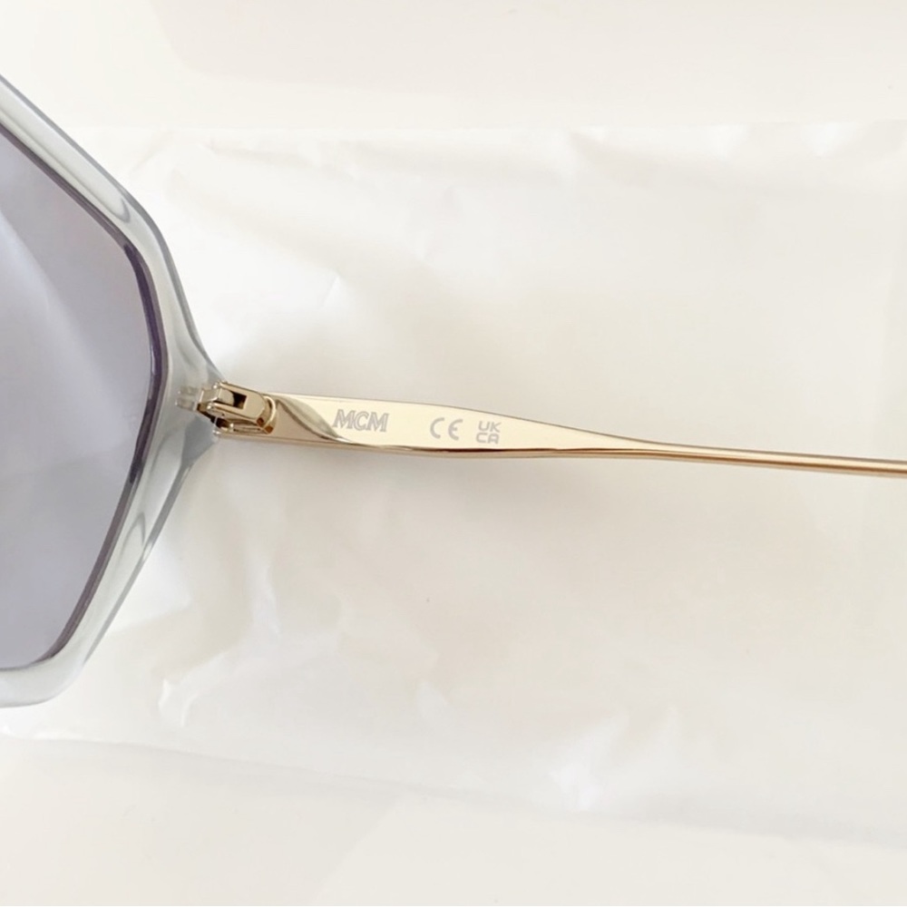 Authentic Mcm Sunglasses - Gray/Clear Frames With… - image 6
